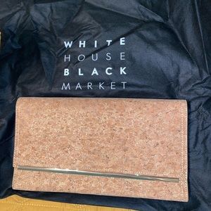 Black House White Market Cork Clutch